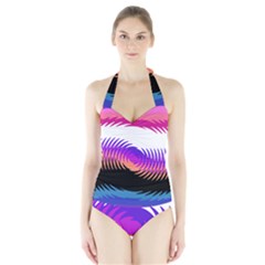 Mutare Mutaregender Flags Halter Swimsuit by Mariart