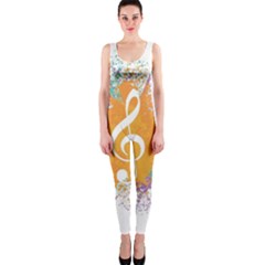 Musical Notes Onepiece Catsuit