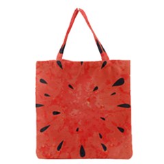 Summer Watermelon Design Grocery Tote Bag by TastefulDesigns