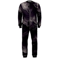 Map Curves Dark Onepiece Jumpsuit (men)  by Mariart