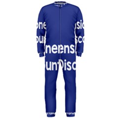 Pensioners Discount Sale Blue Onepiece Jumpsuit (men)  by Mariart