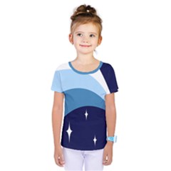 Star Gender Flags Kids  One Piece Tee