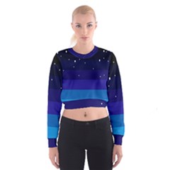 Stra Polkadot Polka Gender Flags Cropped Sweatshirt