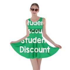 Student Discound Sale Green Skater Dress