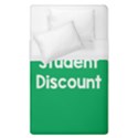 Student Discound Sale Green Duvet Cover (Single Size) View1