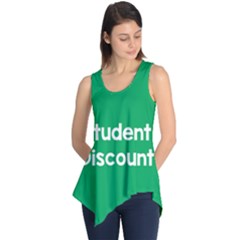 Student Discound Sale Green Sleeveless Tunic