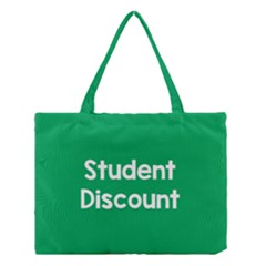 Student Discound Sale Green Medium Tote Bag