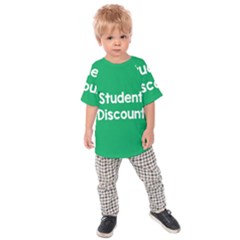 Student Discound Sale Green Kids  Raglan Tee