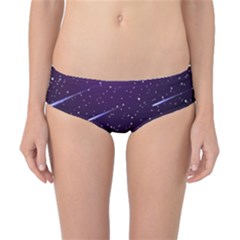 Starry Night Sky Meteor Stock Vectors Clipart Illustrations Classic Bikini Bottoms