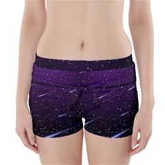 Starry Night Sky Meteor Stock Vectors Clipart Illustrations Boyleg Bikini Wrap Bottoms