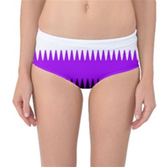 Sychnogender Techno Genderfluid Flags Wave Waves Chevron Mid-waist Bikini Bottoms by Mariart