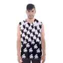 Transforming Escher Tessellations Full Page Dragon Black Animals Men s Basketball Tank Top View1