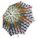 Rainbow Fish Hook Handle Umbrellas (Small) View2