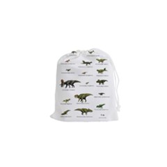 Dinosaurs Names Drawstring Pouches (xs)  by Valentinaart