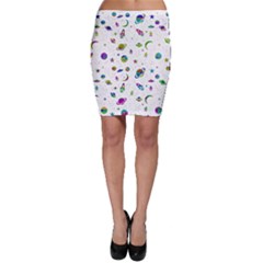 Space Pattern Bodycon Skirt by ValentinaDesign