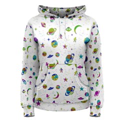 Space pattern Women s Pullover Hoodie