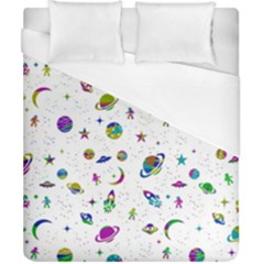 Space pattern Duvet Cover (California King Size)