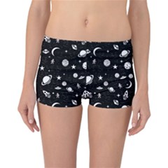 Space Pattern Reversible Bikini Bottoms by ValentinaDesign