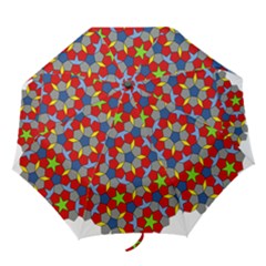 Penrose Tiling Folding Umbrellas by Nexatart