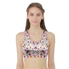 Otomi Vector Patterns On Behance Sports Bra With Border by Nexatart