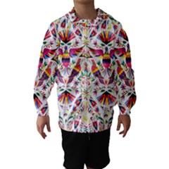 Otomi Vector Patterns On Behance Hooded Wind Breaker (kids) by Nexatart