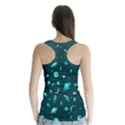 Space pattern Racer Back Sports Top View2