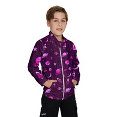 Space Pattern Wind Breaker (kids) by ValentinaDesign