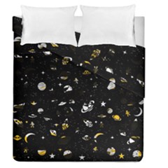 Space Pattern Duvet Cover Double Side (queen Size) by ValentinaDesign