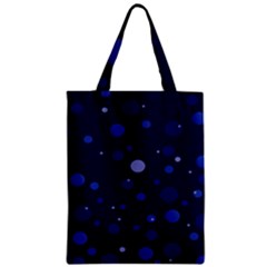 Decorative Dots Pattern Zipper Classic Tote Bag by ValentinaDesign