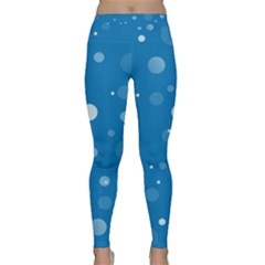 Decorative Dots Pattern Classic Yoga Leggings by ValentinaDesign