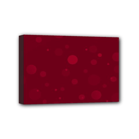 Decorative Dots Pattern Mini Canvas 6  X 4 