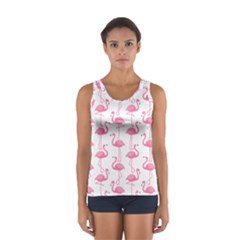 Pink Flamingos Pattern Women s Sport Tank Top  by Nexatart
