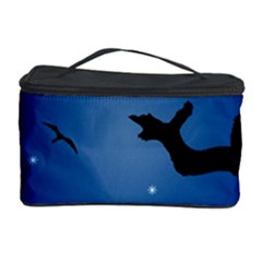 Nightscape Landscape Illustration Cosmetic Storage Case by dflcprints