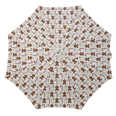 Christmas Trio Pattern Straight Umbrellas by Nexatart