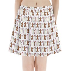 Christmas Trio Pattern Pleated Mini Skirt by Nexatart