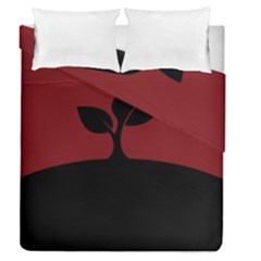 Plant Last Plant Red Nature Last Duvet Cover Double Side (queen Size) by Nexatart