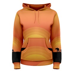 Elephant Baby Elephant Wildlife Women s Pullover Hoodie by Nexatart