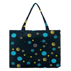 Decorative Dots Pattern Medium Tote Bag by ValentinaDesign