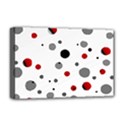 Decorative dots pattern Deluxe Canvas 18  x 12   View1