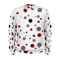 Decorative dots pattern Men s Sweatshirt