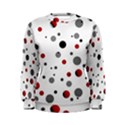 Decorative dots pattern Women s Sweatshirt View1