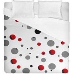 Decorative dots pattern Duvet Cover (King Size)