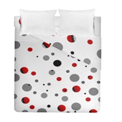 Decorative dots pattern Duvet Cover Double Side (Full/ Double Size)
