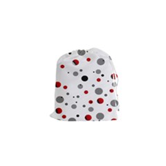 Decorative dots pattern Drawstring Pouches (XS) 