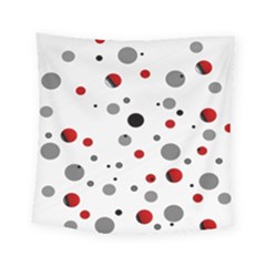 Decorative dots pattern Square Tapestry (Small)