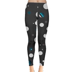 Decorative dots pattern Leggings 