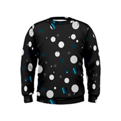 Decorative dots pattern Kids  Sweatshirt