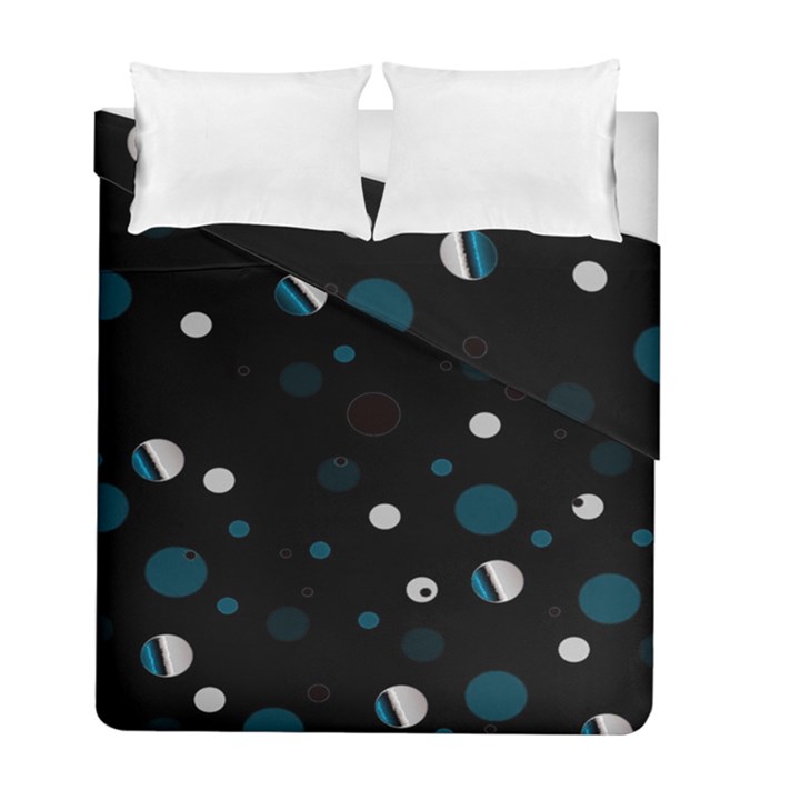 Decorative dots pattern Duvet Cover Double Side (Full/ Double Size)