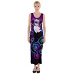 Body Language Fitted Maxi Dress