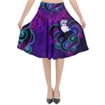 Body Language Flared Midi Skirt